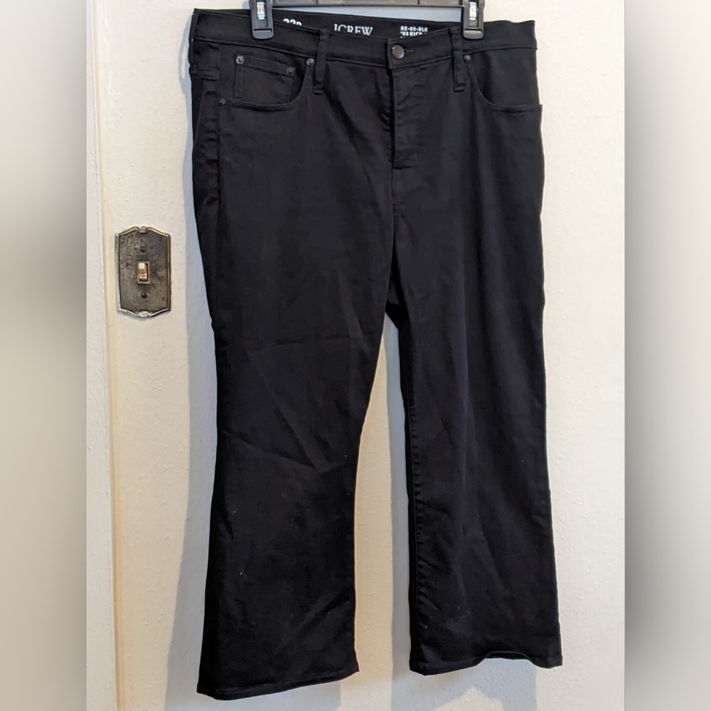 J. Crew Black Denim Jeans